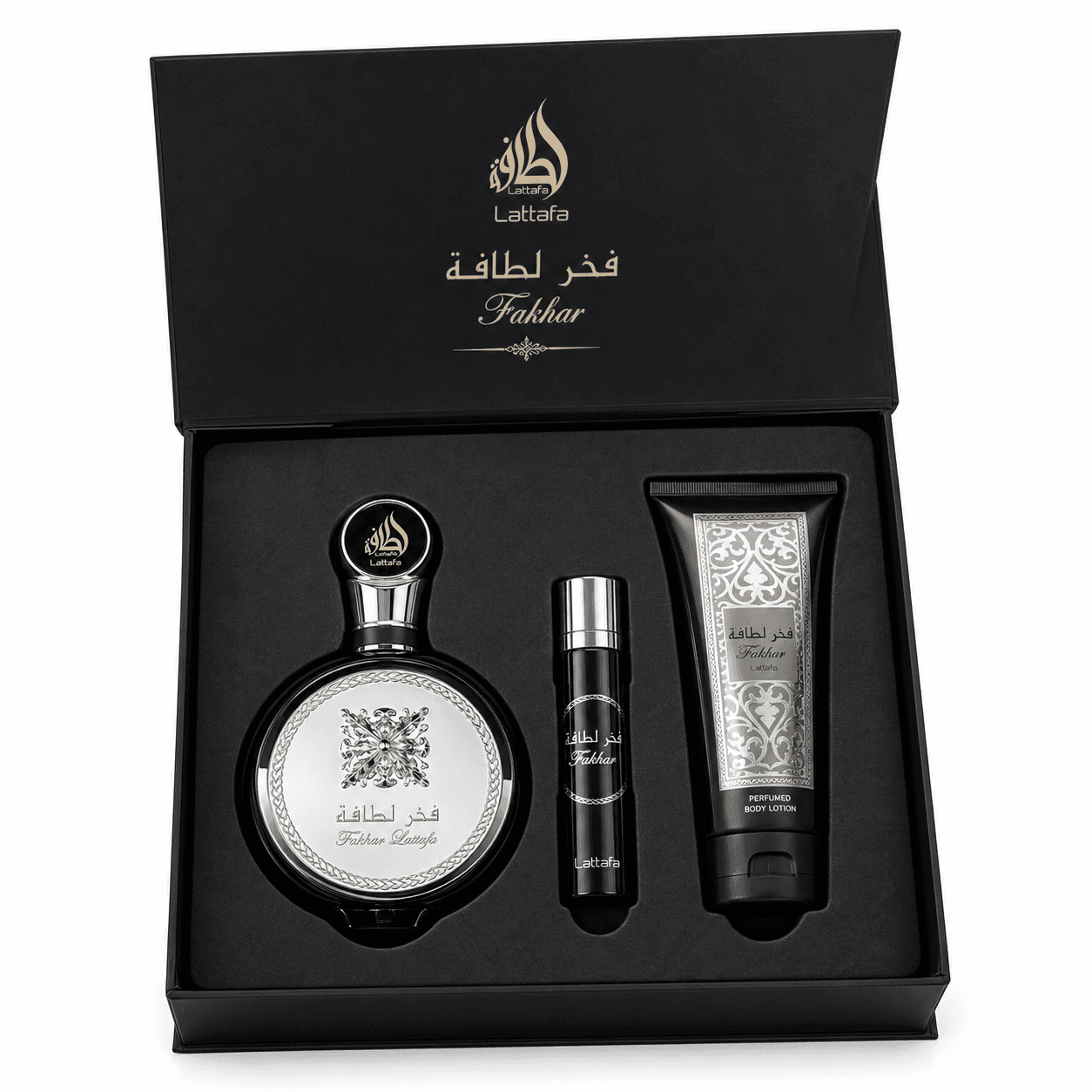 KIT FAKHAR CINZA MASCULINO