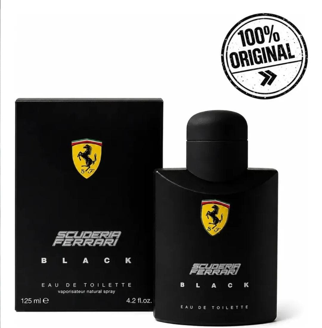 SCUDERIA FERRARI BLACK EAU DE TOILETTE
