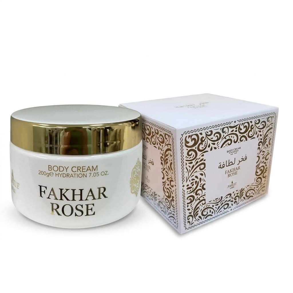 FAKHAR ROSE, BRANCO BODY CREAM